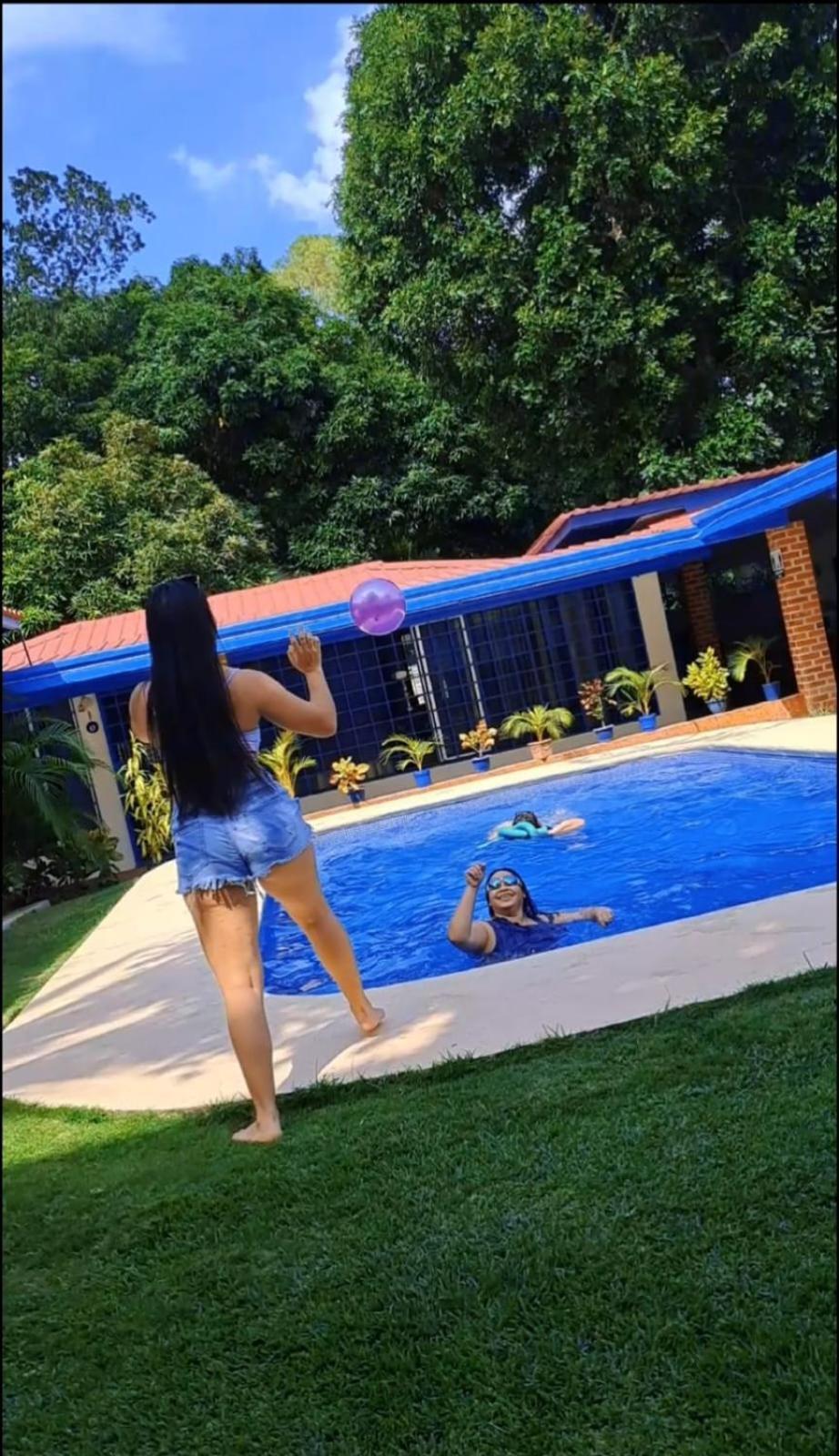 Hostal Villa Mayte Coronado Las Lajas  Luaran gambar